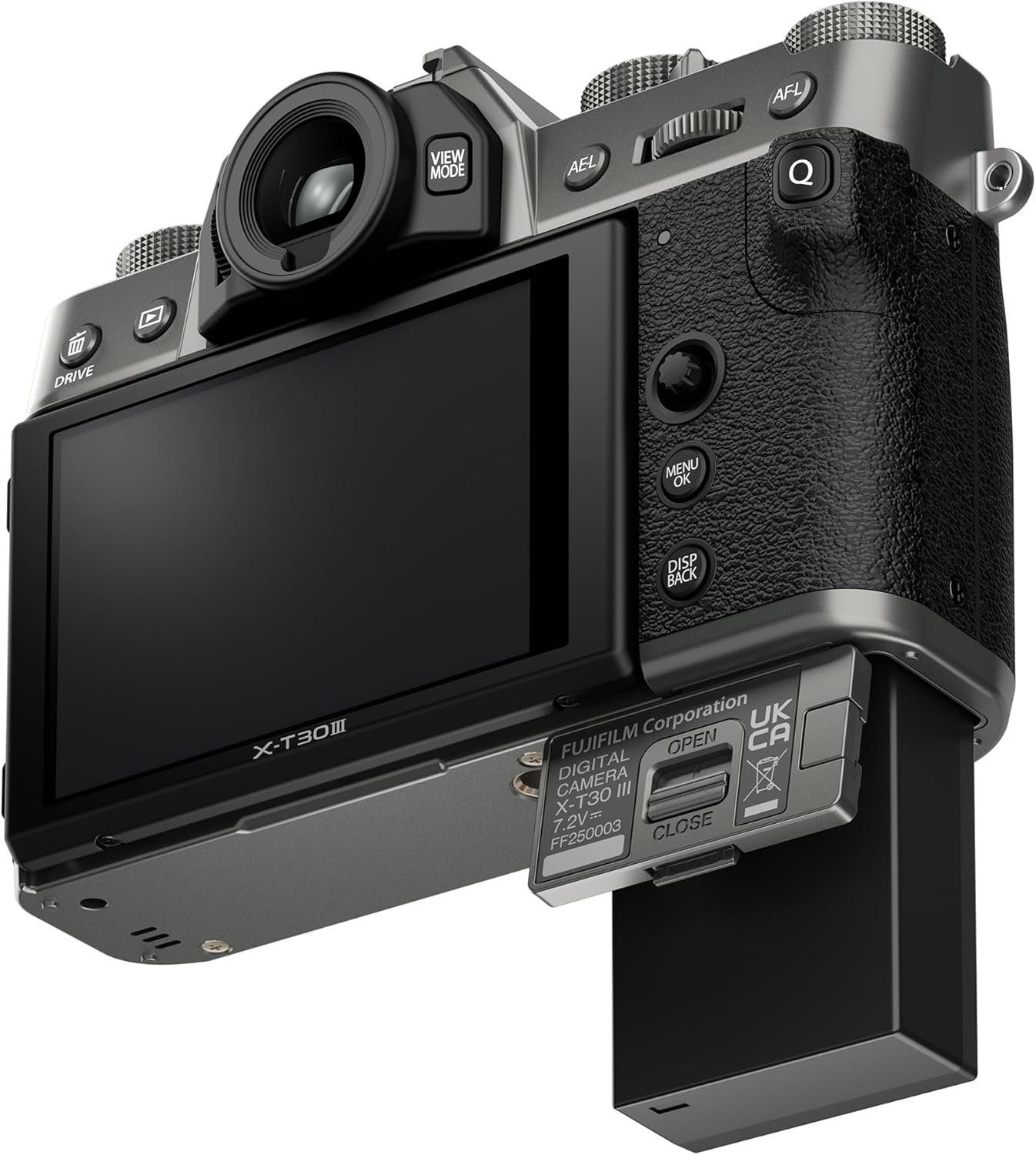 FUJIFILM X-T30 III Mirrorless Camera Body, Charcoal Silver - Image 7