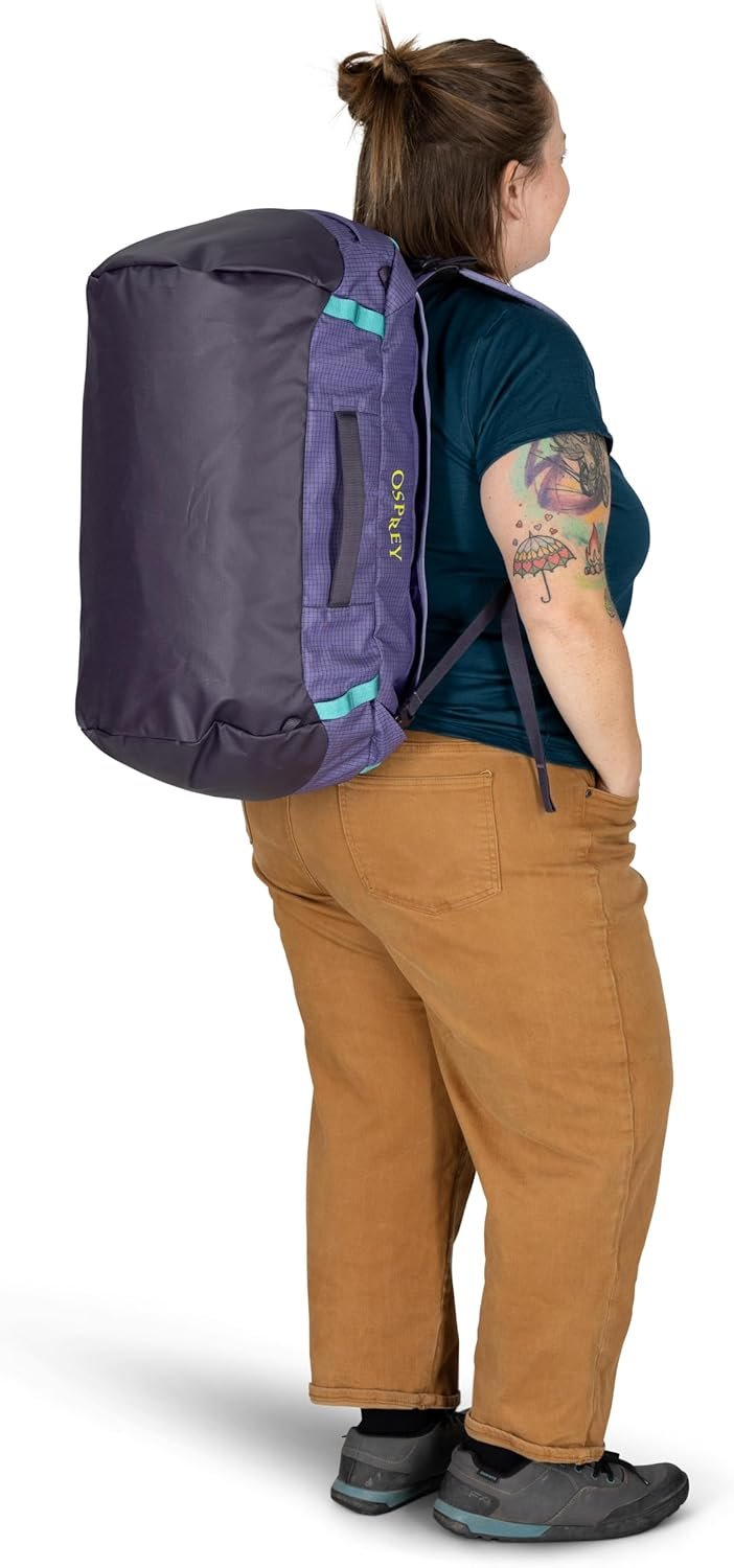 Osprey Transporter 40L Travel Duffel Bag, Black - Image 13