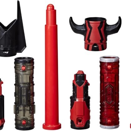 STAR WARS Lightsaber Forge Kyber Core Dark Side Villains Pack, Darth Vader & Darth Maul Customizable Lightsabers, Toys for 4 Year Old Boys & Girls & Up