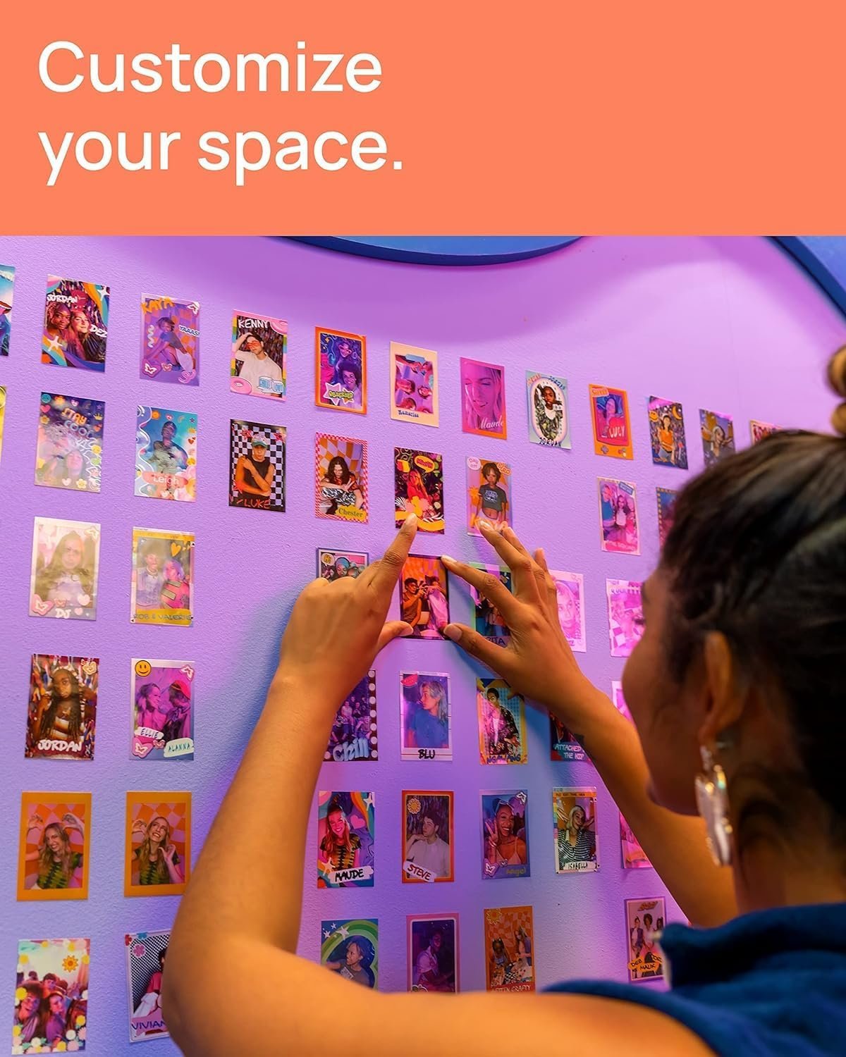 Canon Ivy 2 Mini Photo Printer (Blush Pink) - Bluetooth, Print from iOS & Android Devices, Bundle Incl. 110 Zink Sticky-Back Prints, LED Light Bar, Protective Case, and USB Cable - Image 7