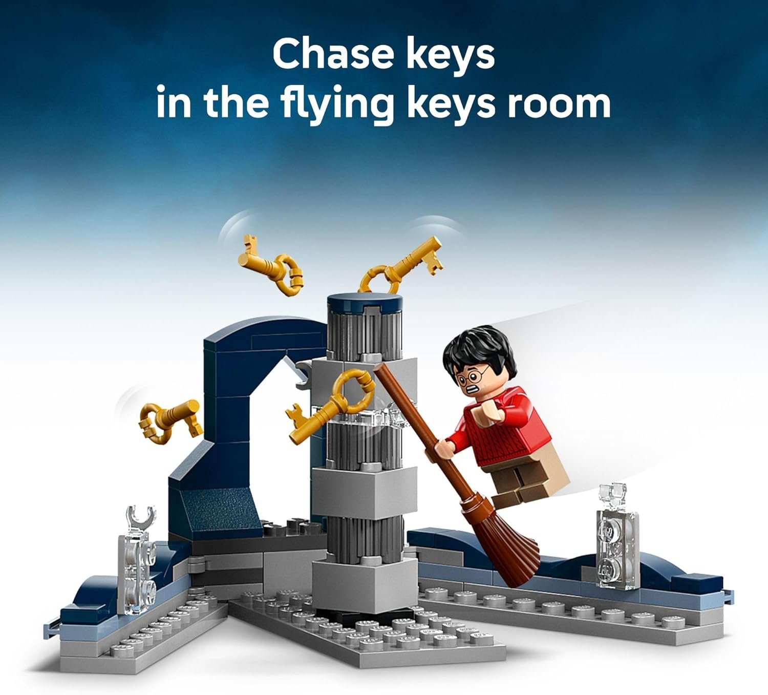 LEGO Harry Potter Hogwarts Castle: The Main Tower - Building Set for Boys and Girls, Ages 10+ - 12 Collectible Minifigures Including Harry Potter & Dumbledore - Gift for Christmas - 76454 - Image 5