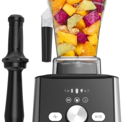 Vitamix Ascent X5 Blender with 10 Blending Programs, Self-Cleaning Program, Professional-Grade Blender for Smoothies, Soups and More, Stainless-Steel Blades, 48 Oz Container, Brushed Stainless