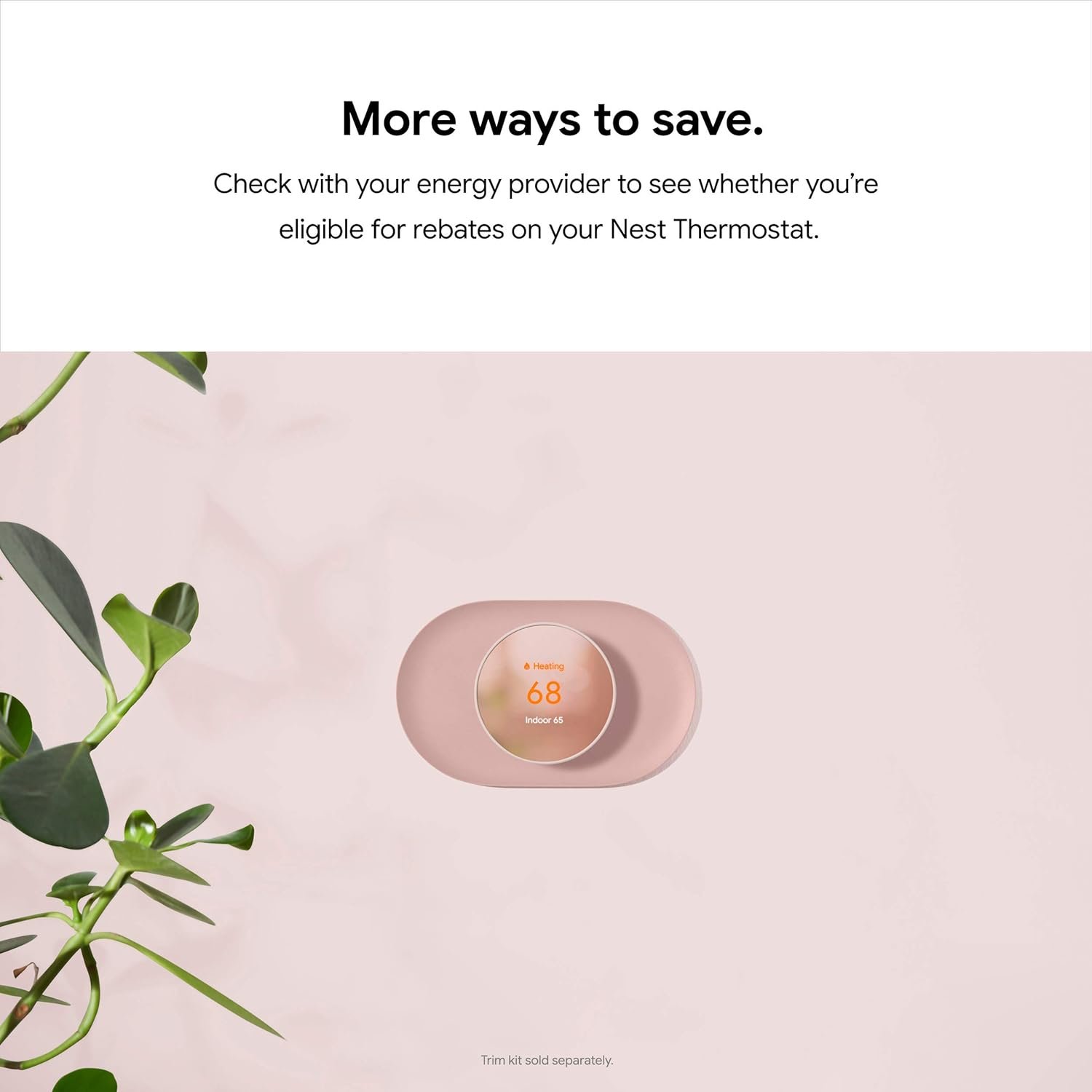 Google Nest Thermostat - Smart Thermostat for Home - Programmable Wifi Thermostat - Fog - Image 9