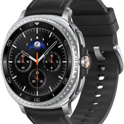 Samsung Galaxy Watch 8 Classic (2025) 46mm LTE Smartwatch, Cushion Design, Rotating Bezel, Quick Button, Sleep Coaching, Running Coach, Energy Score, Black [US Version, 2 Yr Warranty]