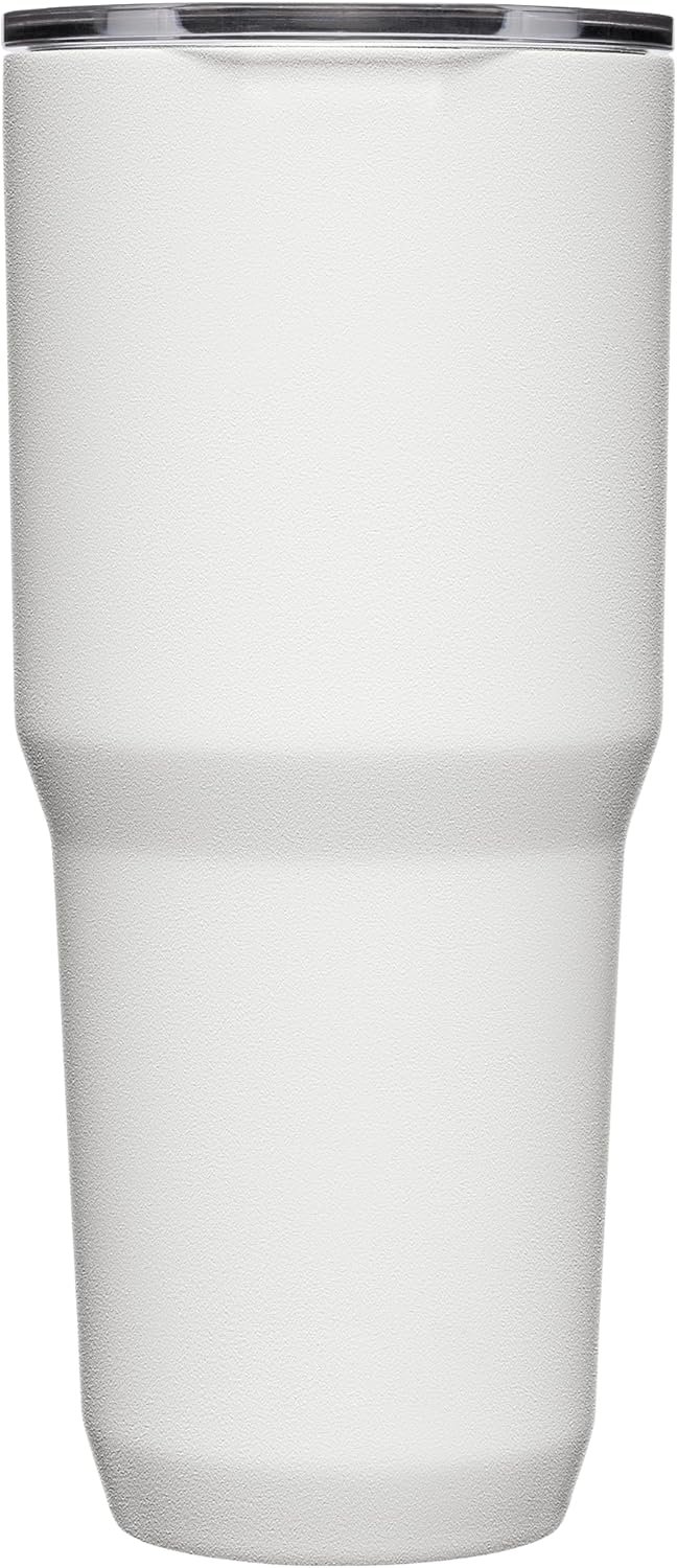 CamelBak Horizon 30oz Tumbler - Insulated Stainless Steel - Tri-Mode Lid - White - Image 3