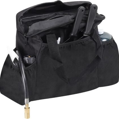 Carry Case for Coleman Road Trip 285/225/LX/LXE/LX Grill Grates, Portable Grill Accessories Organizer for Outside, Compatible with Swaptop Cast Iron