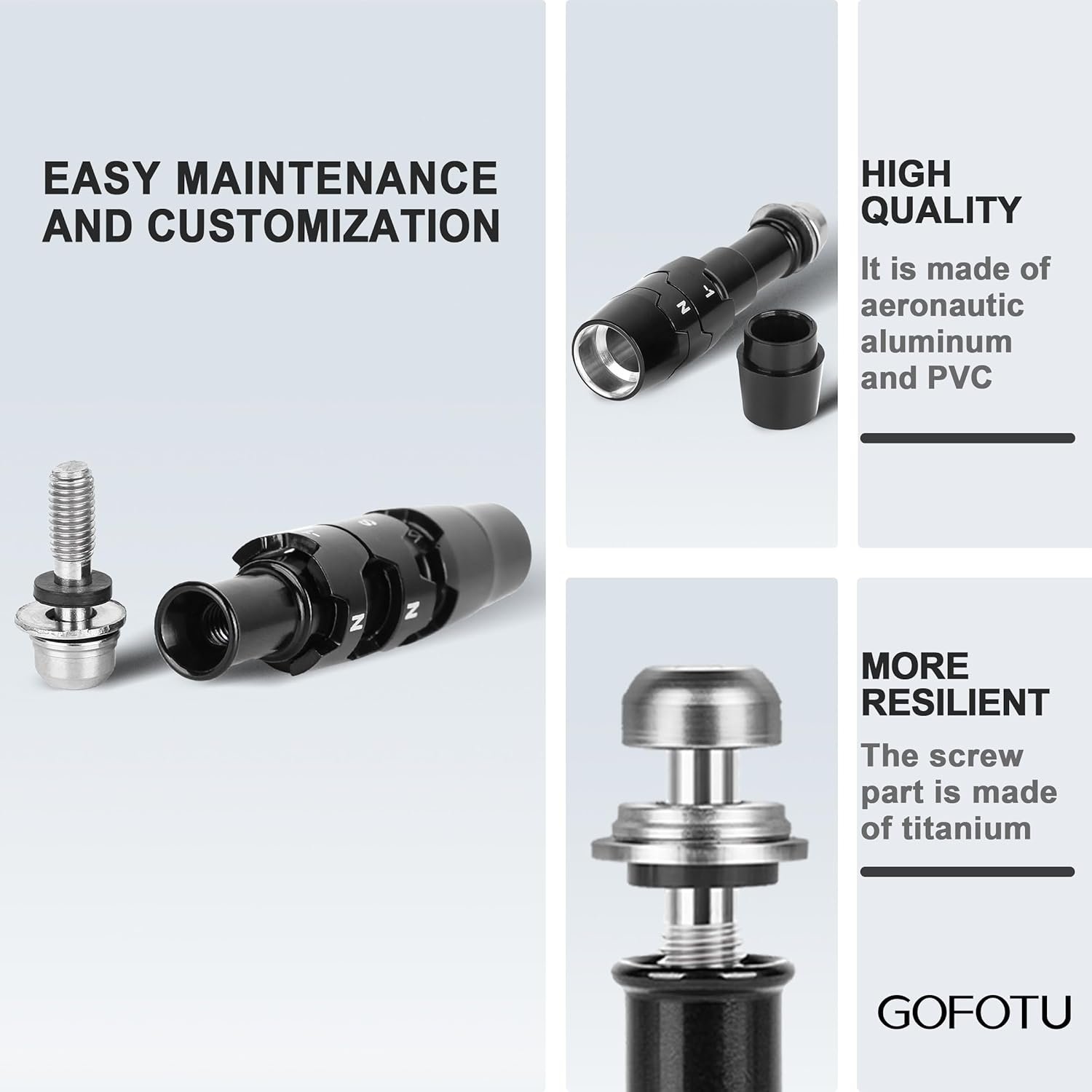 Golf .335 Golf Adapter Sleeve Shaft Compatible with Callaway Elyte, Ai Smoke Series Drivers, Paradym, Epic, Rogue ST, Great Big Bertha, MAVRIK Series,16/815/814 XR Drivers - Image 6