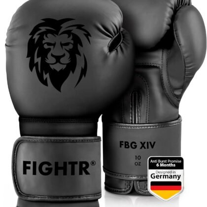 FIGHTR® Boxing Gloves - Maximum Protection & Stability | Boxing Gloves for Boxing, MMA, Muay Thai & Kickboxing | Sizes 8-16 oz