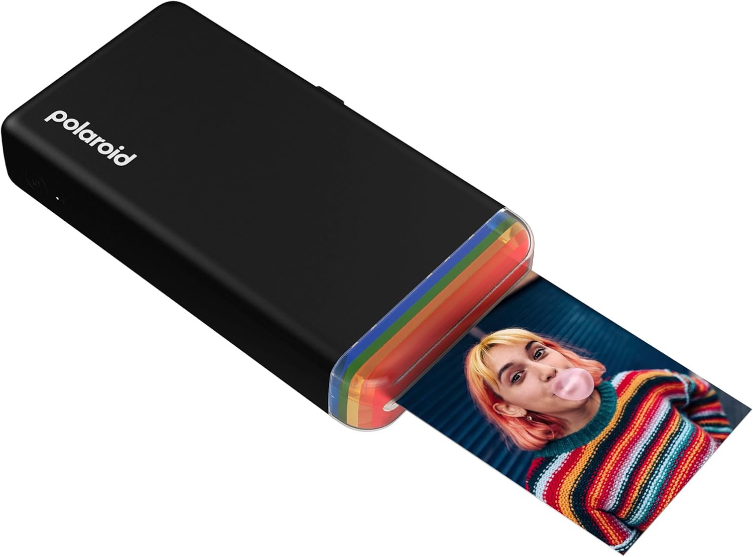 Polaroid Hi-Print + Paper Bundle- 2nd Generation Bluetooth Connected 2x3 Pocket Photo Dye-Sub Printer - Black Printer + 40 Photos (6439) - Image 2