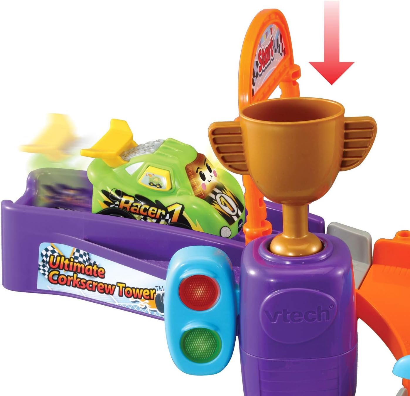 VTech Go! Go! Smart Wheels Ultimate Corkscrew Tower - Image 3