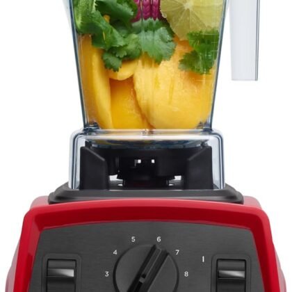 Vitamix Explorian E310 Blender, Professional-Grade Kitchen Blender for Smoothies, Soups, Juices and More, 10-Speed, Stainless Steel Blades, Self-Cleaning Kitchen Appliance, 48 Oz Container, Red