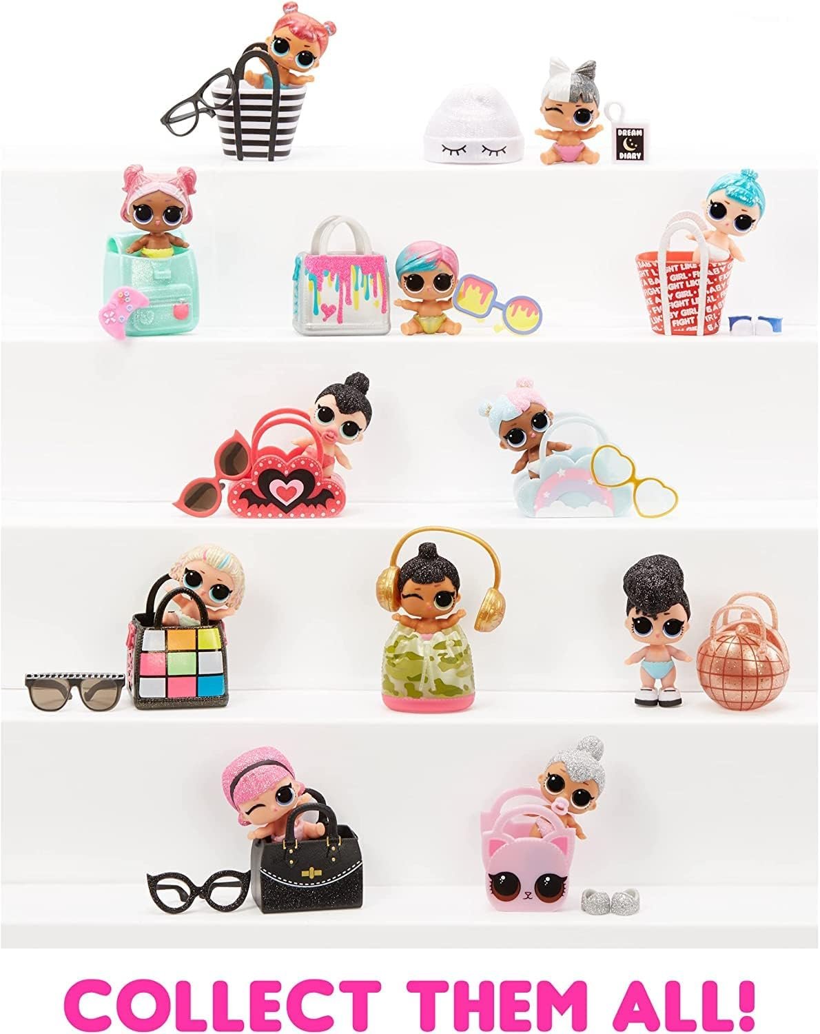 LOL Surprise Glitter Color Change Lil Sis with 5 Surprises- Collectible Doll Including Sparkly Fashion Accessories, Holiday Toy, Great Gift for Kids Girls Ages 4 5 6+ Years Old - Image 5