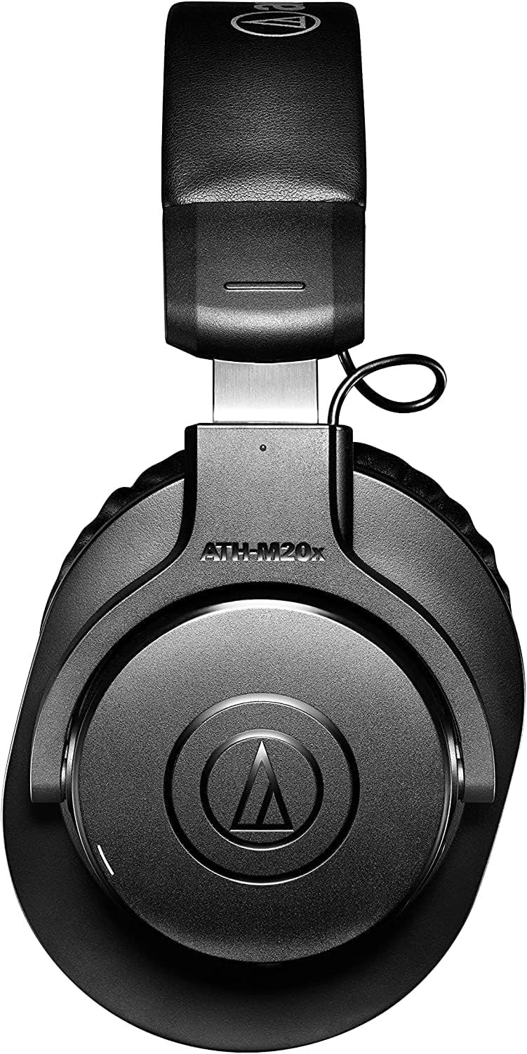 Audio-Technica ATH-M20xBT Wireless Over-Ear Headphones, Black - Image 2