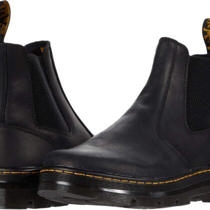 Dr. Martens unisex-adult Embury Leather Chelsea Boot