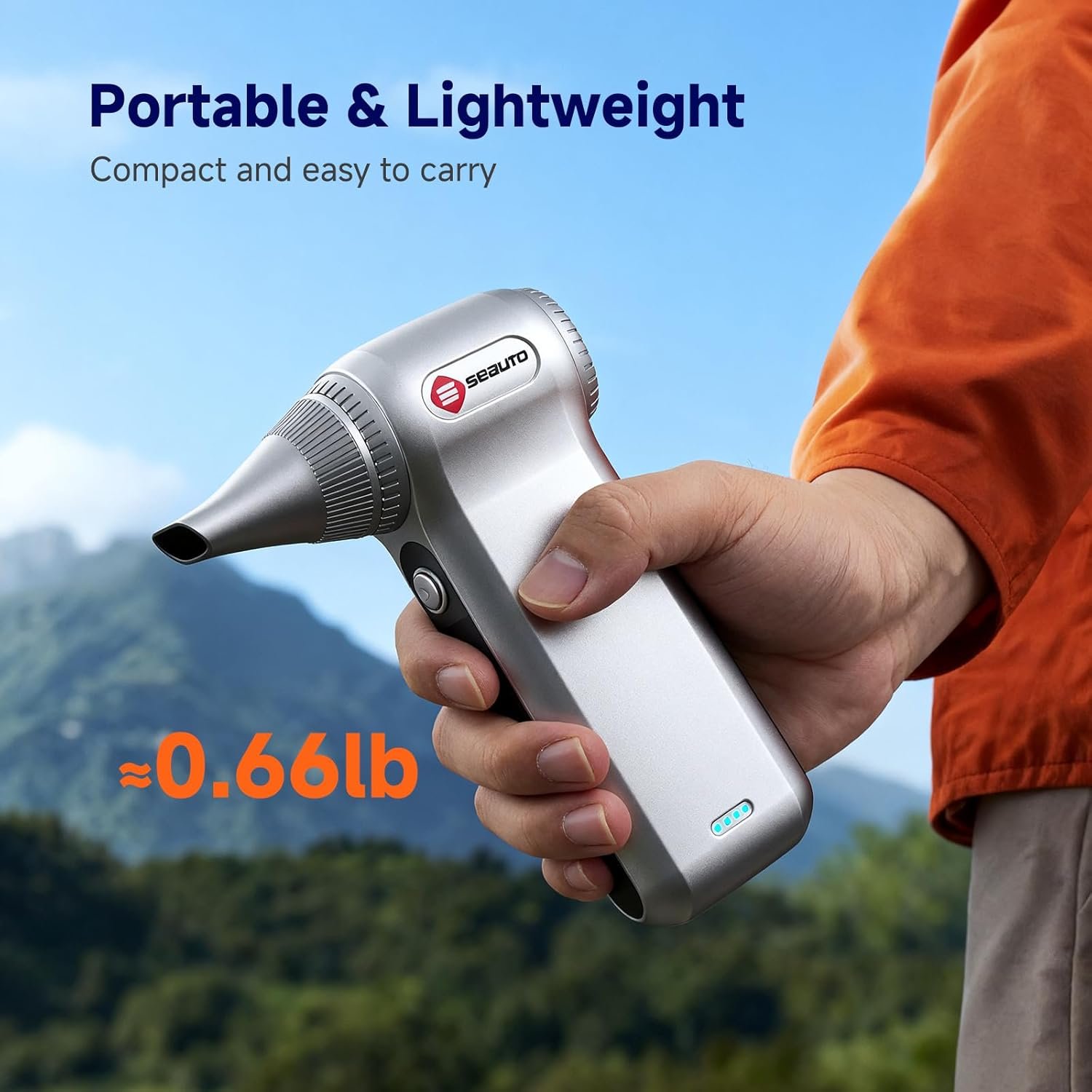 Compressed Air Duster-125,000 RPM Cordless Electric Air Duster, Rechargeable Super Power Air Blower with 3-Gear Turbo Fan, Air Blower for PC, Keyboard, Outdoor, Car & Home - Image 7