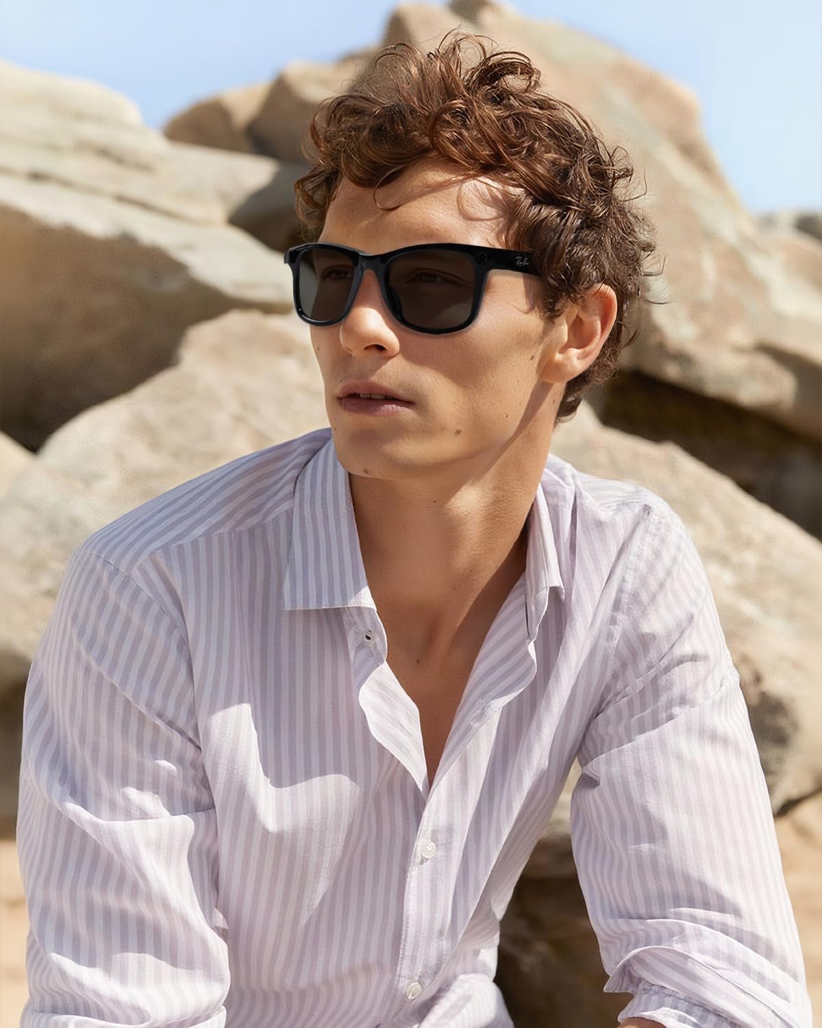 Replacement Polarized Lenses for Ray-Ban Meta Wayfarer RW4008 & Gen 2 RW4012 Large (53-22), Smart Glasses Lenses Men Women - Image 5