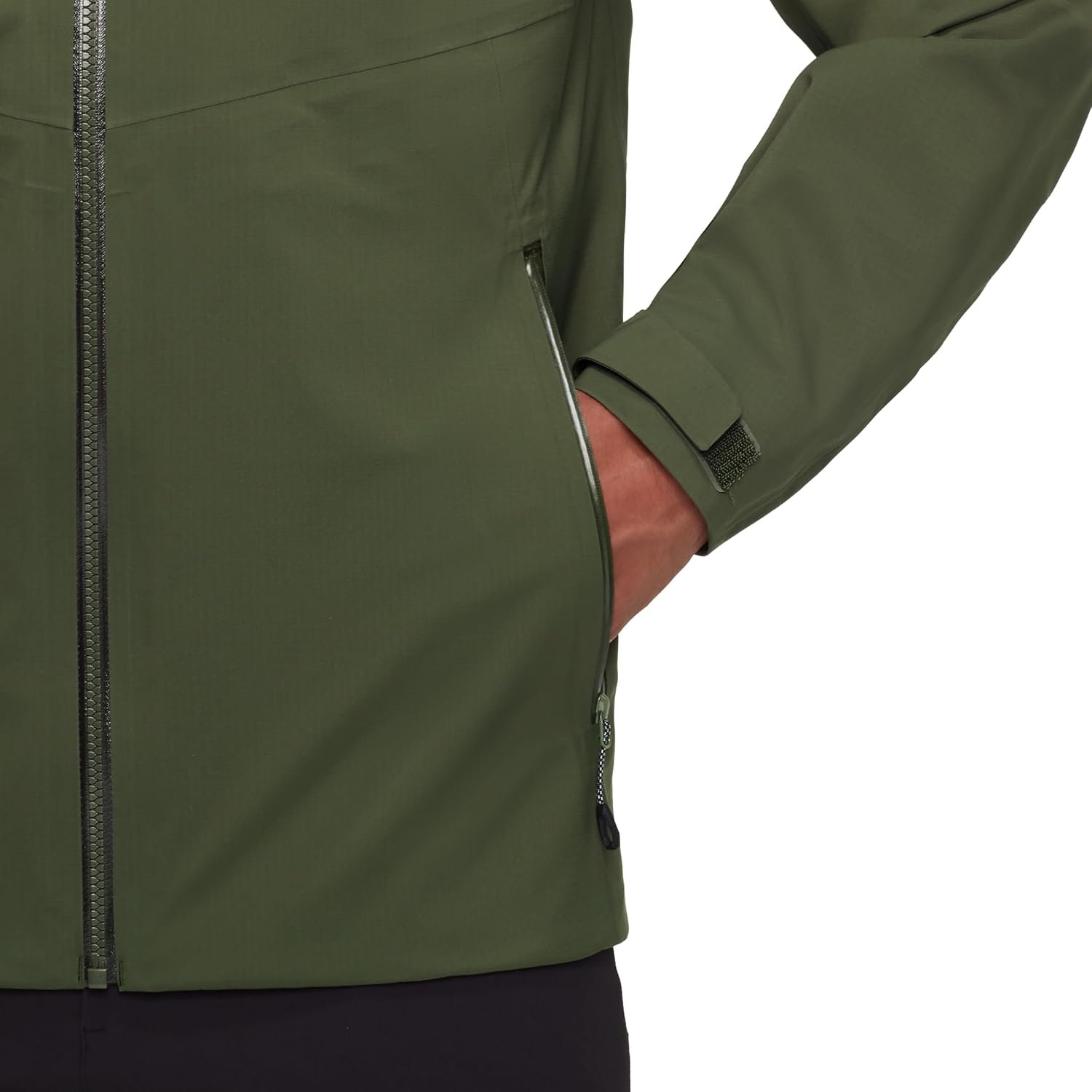 Mammut Outdoor Hardshell Hooded Mens Jacket, Waterproof, Lightweight, Breathable Hiking and Trail Running Jacket - Image 6