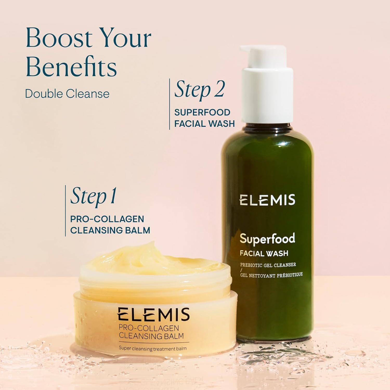ELEMIS Superfood Facial Wash | Revitalizing Daily Prebiotic Gel Wash Gently Cleanses, Nourishes, and Balances Skin for a Fresh, Glowing Complexion - Image 6