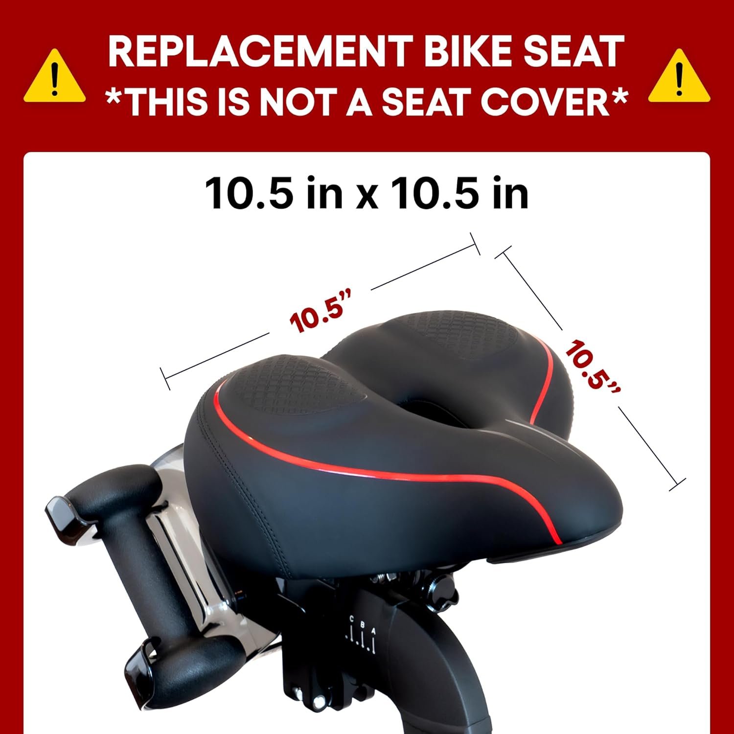 TrubliFit Replacement Seat for Peloton Bike or Peloton Bike Extra Wide - Image 2
