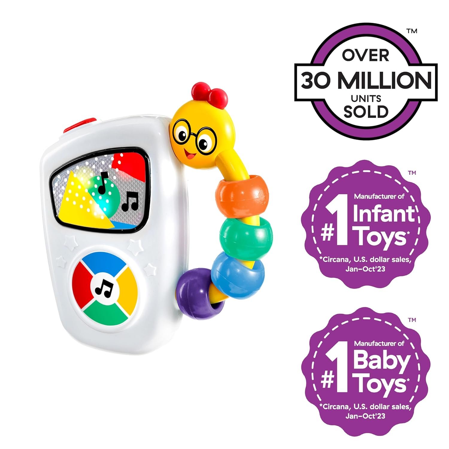 Baby Einstein Take Along Tunes Musical Toy, Ages 3 Months + - Image 2