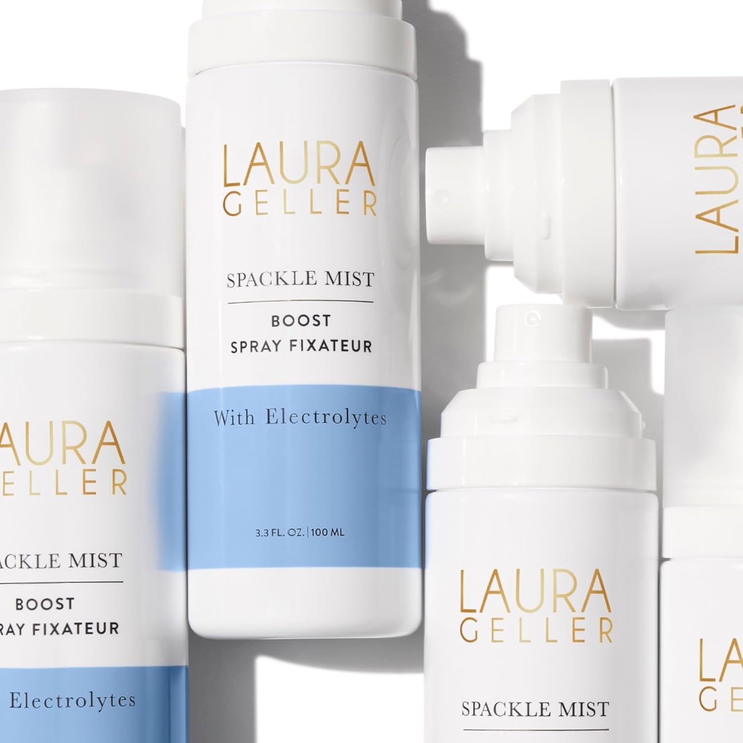 LAURA GELLER NEW YORK Spackle Mist Boost Setting Spray with Electrolytes - Long-Lasting Makeup Spray with Blue Light Protection - Dewy Skin Makeup Setting Spray - Image 9
