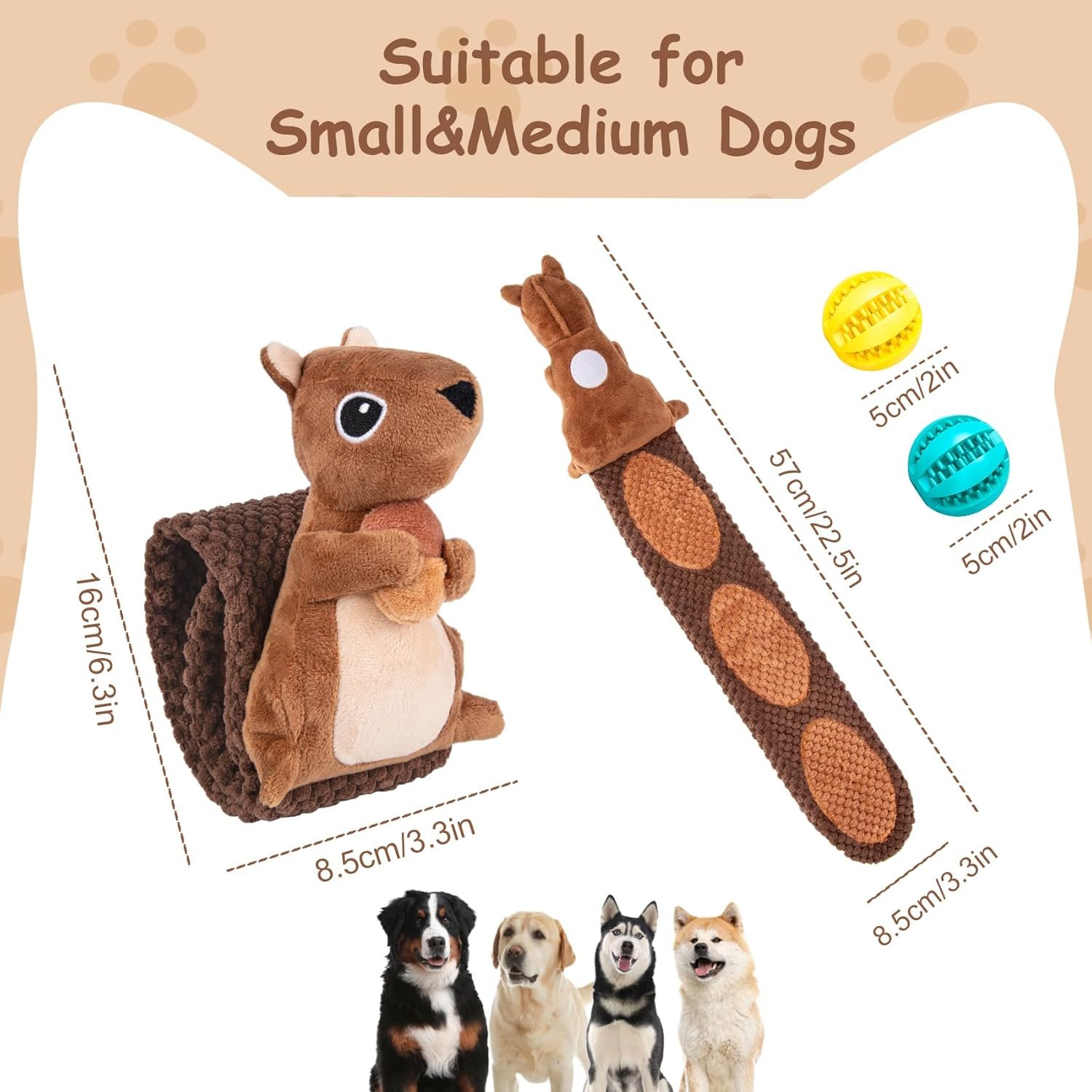 Dog Puzzle Toy, Interactive Dog Toy for Small Dog, Small Dog Toys to Keep Them Busy for Boredom and Stimulating - Image 6