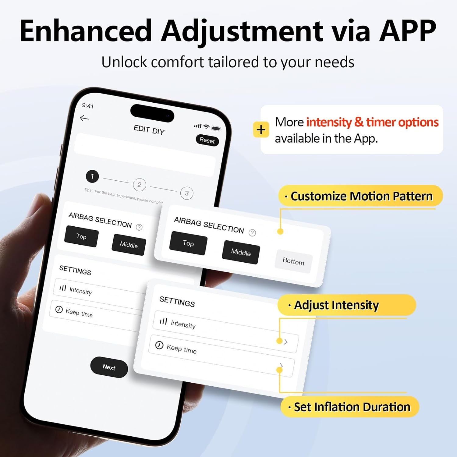 Comfytemp Cordless Calf Massager for Circulation and Pain Relief, FSA Eligible HSA Portable Leg Massage with Heat and Compression, Birthday Gift for Men Women Seniors, Recovery for RLS, Edema, Muscles - Image 6