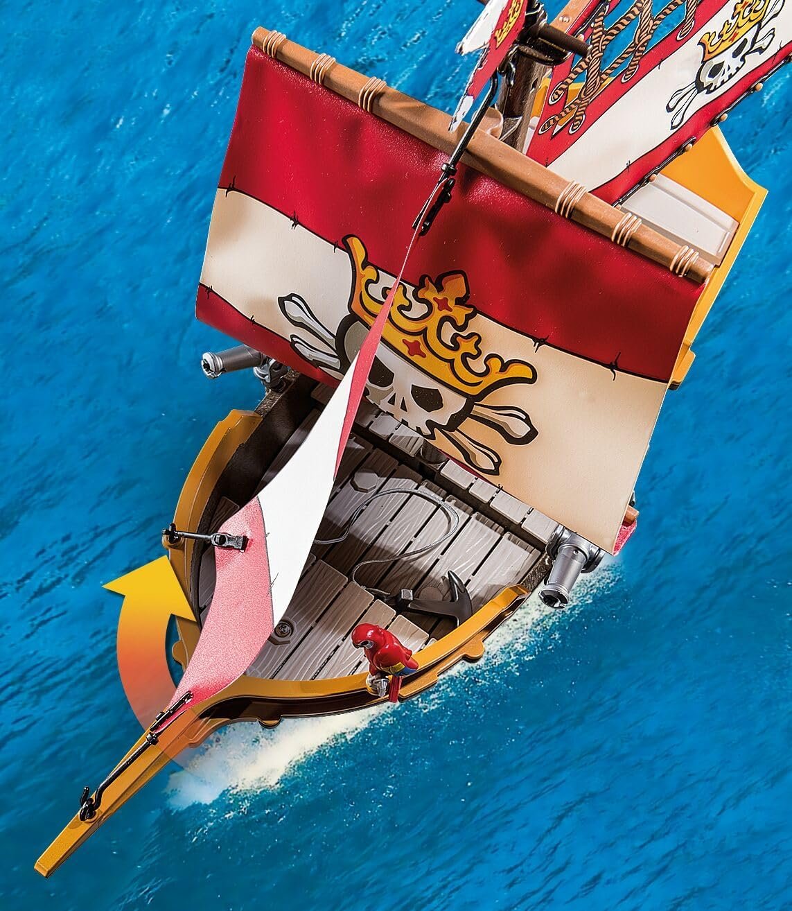 Playmobil Pirate Ship - Image 4