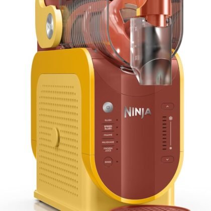 Ninja SLUSHi Professional Frozen Drink Maker with RapidChill Technology, 88 oz. Frozen Drink & Slushie Machine, 5 Preset Programs, Frozen Margaritas, Frappés, and More, Orange Mango, FS301OR