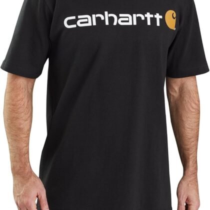 Carhartt Men's Big Signature Logo Short Sleeve T-Shirt