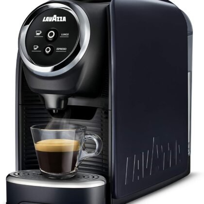 Lavazza BLUE Classy Mini Single Serve Espresso Coffee Machine LB 300, 5.3" x 13" x 10.2" 2 Coffee selections: simple touch controls, 1 programmable free dose and 1 pre-set