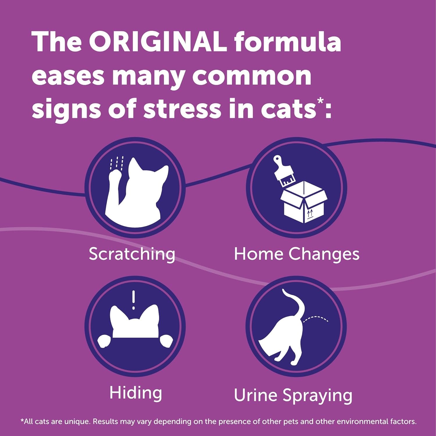 FELIWAY® Classic 6 x 30 Day Cat Calming Refills for Pheromone Diffuser, 6 x 48ml Value Pack - Helps Reduce Common Signs of Stress in Cats & Kittens, Enhanced Calming - Image 5