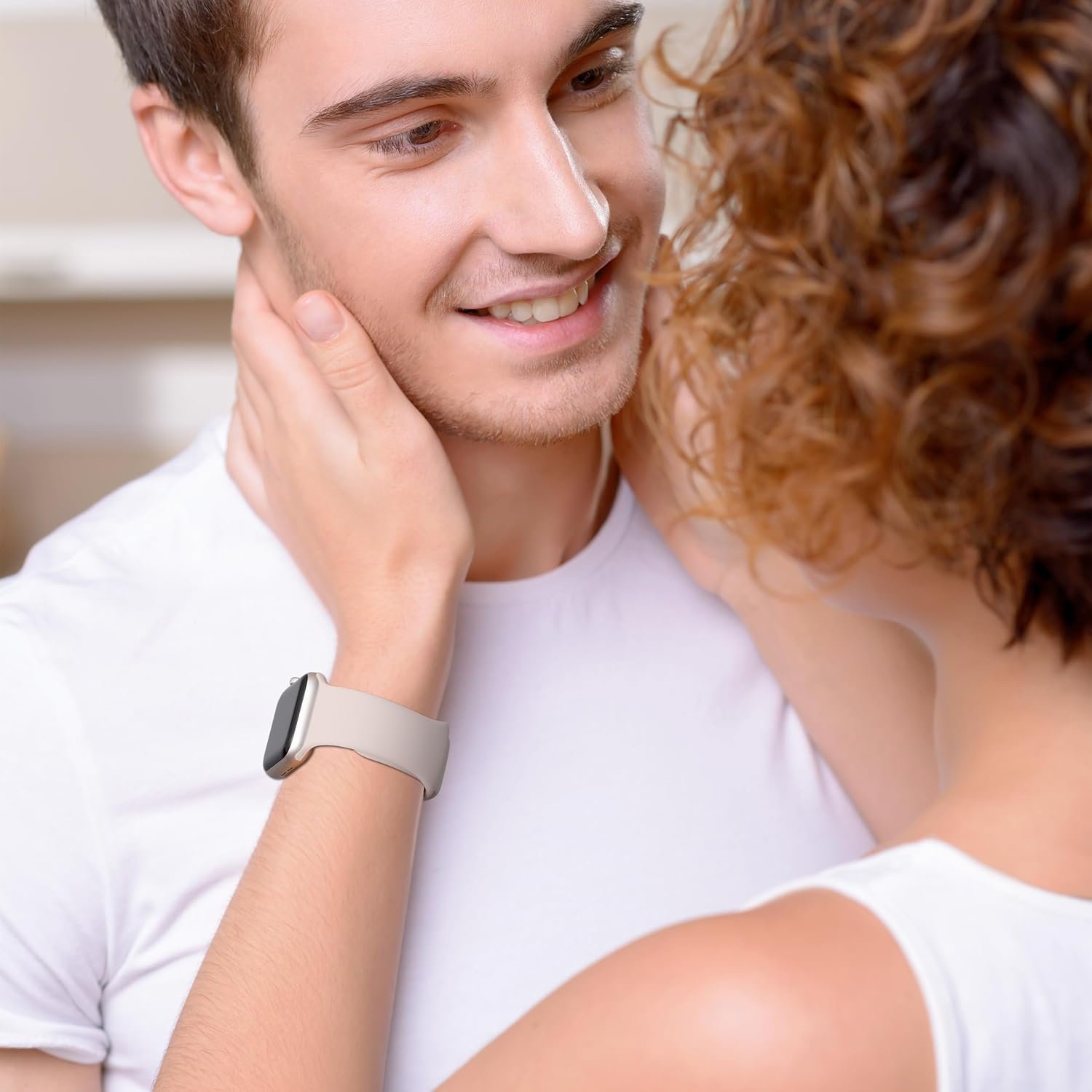 Sport Bands Compatible with Apple Watch 42mm 44mm 45mm 46mm 41mm 38mm 40mm 49mm for Women Men, Soft Silicone Strap for iWatch Wristband Series Ultra SE 11 10 9 8 7 6 5 4 3 2 1 - Image 5