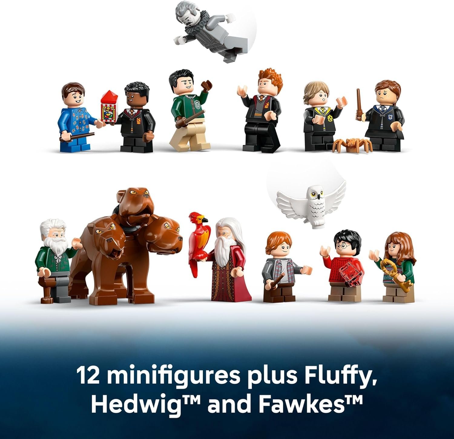 LEGO Harry Potter Hogwarts Castle: The Main Tower - Building Set for Boys and Girls, Ages 10+ - 12 Collectible Minifigures Including Harry Potter & Dumbledore - Gift for Christmas - 76454 - Image 6