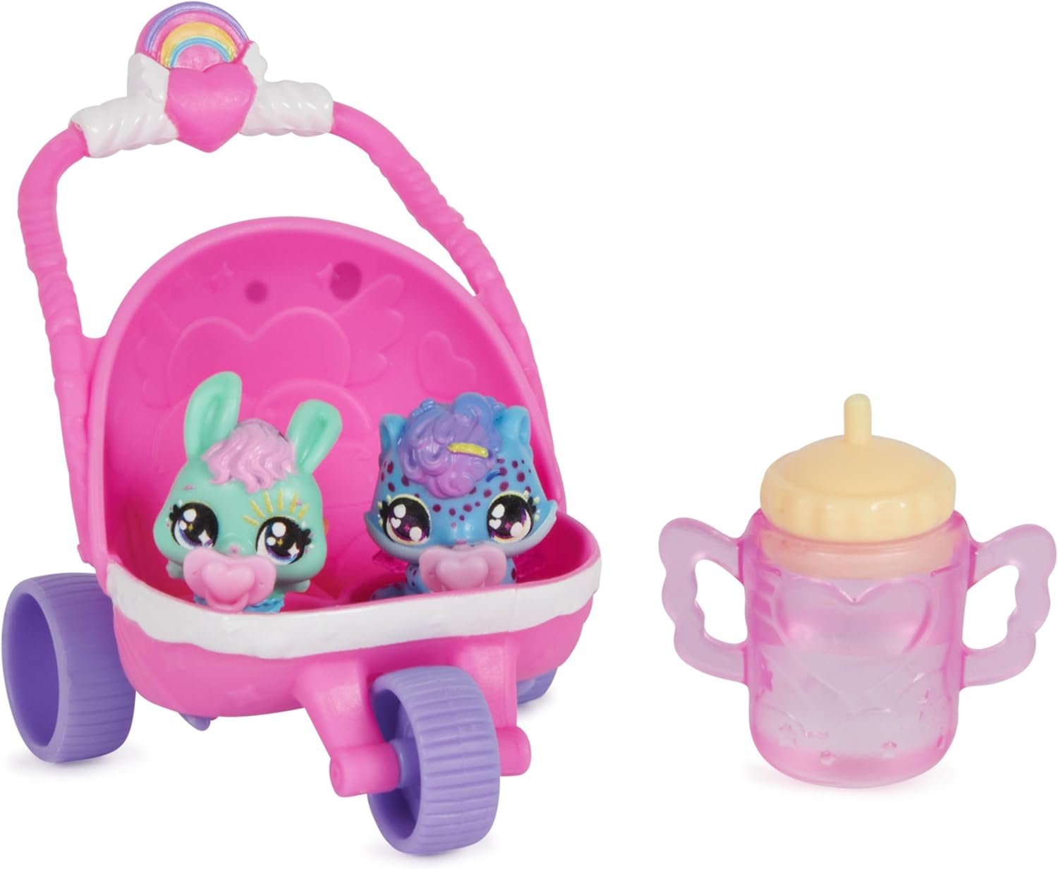 Hatchimals Alive, Hatch N’ Stroll Playset with Stroller Toy and 2 Mini Figures in Self-Hatching Eggs, Kids Toys for Girls and Boys Ages 3 and up - Image 8
