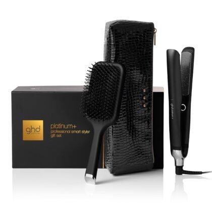 ghd Platinum+ Styler ― 1" Flat Iron Hair Straightener, Professional Ceramic Hair Styling Tool for Stronger Hair, More Shine, & More Color Protection