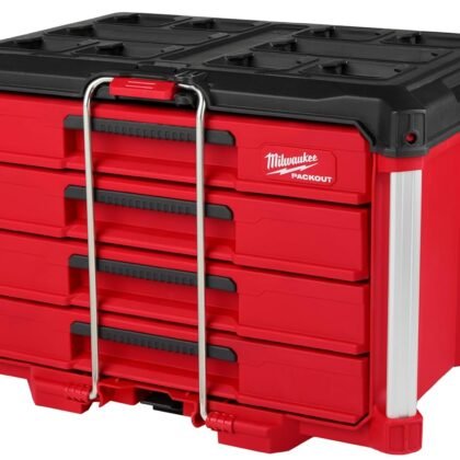 Milwaukee Packout 4 Drawer Tool Organizer Box - 48-22-8444