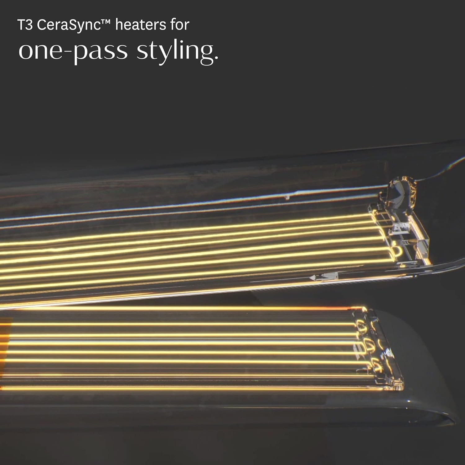 T3 Smooth ID 1” Flat Iron with Touch Interface - Digital Ceramic Flat Iron with Interactive HeatID Technology for Automatic Heat Setting Personalization - Image 8