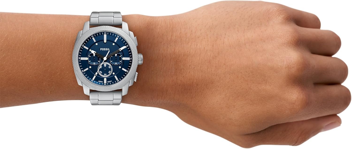Fossil Men's Machine Chronograph Stainless Steel Watch - Image 4