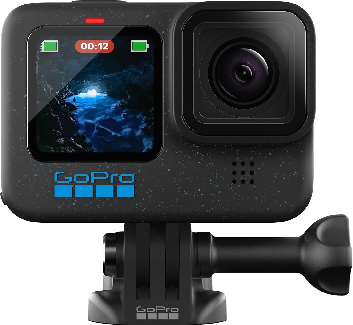 GoPro Hero12 Black E-Commerce Package - Waterproof Action Camera with 5.3K60 Ultra HD Video, 27MP Photos, HDR, 1/1.9" Image Sensor, Live Streaming, Webcam, Stabilization - Image 4