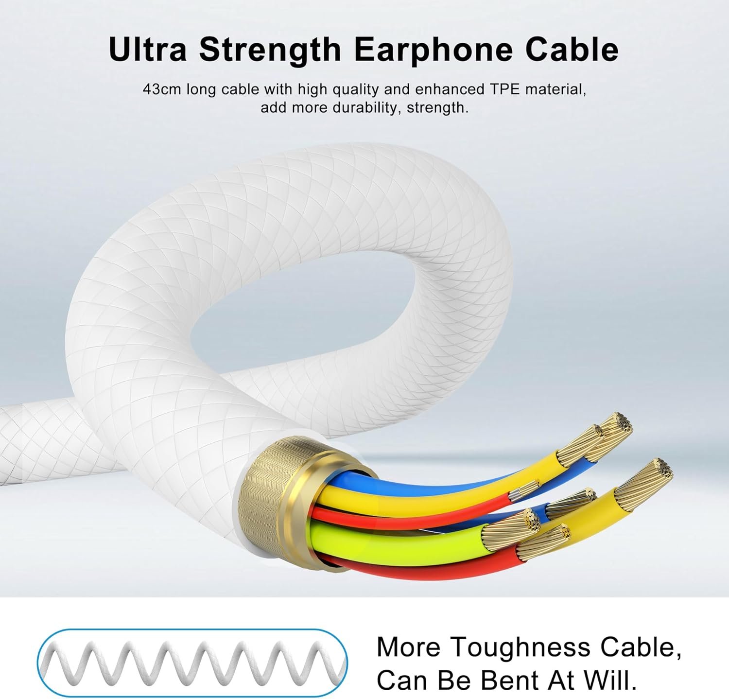 AMVR Noise-Isolating in-Ear Headphones Compatible with Meta Quest 3 - VR Accessories Low Bass Earphones with Custom Silicone Earplugs and Strap Holder | Enhance 360-Degree Surround Sound - Image 5