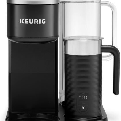 Keurig K-Cafe SMART Single Serve K-Cup Pod Coffee Maker, Black