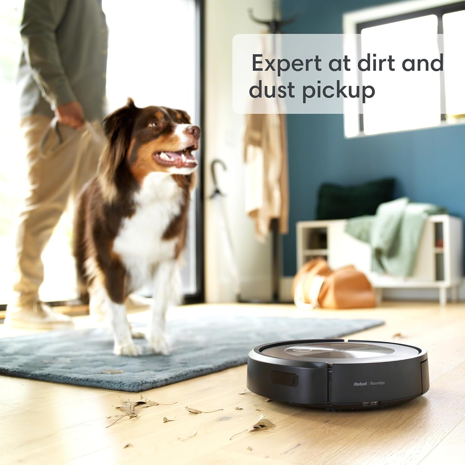 iRobot Roomba j9+ Self-Emptying Robot Vacuum – Powerful Suction, Identifies and Avoids Obstacles Like pet Waste, Self-Empties for 60 Days, Best for Homes with Pets, Smart Mapping, Works with Alexa - Image 3