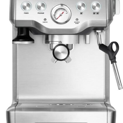 Breville Infuser Espresso Machine BES840XL, Brushed Stainless Steel
