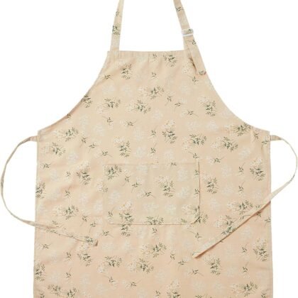 Japanese Kitchen Apron for Women & Men,Adjustable Chef Apron with Pocket,Unisex Apron for Home,BBQ,Garden