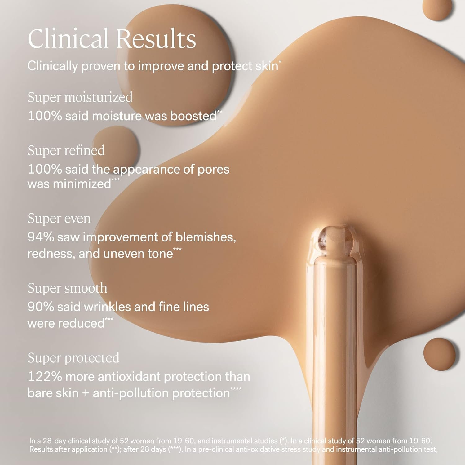 ILIA - Super Serum Skin Tint SPF 40 | Non-Comedogenic, Vegan, Lightweight to Help Against Blue Light, + Pollution while Hydrating, Smoothing, + Refining (Bom Bom ST5, 1 fl oz | 30 ml) - Image 6