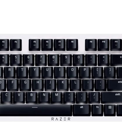 Razer BlackWidow Lite TKL Tenkeyless Mechanical Keyboard : Orange Key Switches - Tactile & Silent - White Individual Key Lighting - Compact Design - Detachable Cable - Stormtrooper Limited Edition