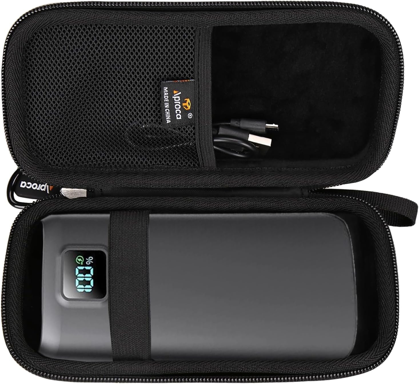 Aproca Power Bank Case Compatible with LOVELEDI 40000mAh / Anker 20,000mAh / Pxwaxpy 30,800mAh / RGVOTA 38800mAh / Ekrist 25800mAh / FOCHEW 30,800mAh Portable Charger (Case Only)