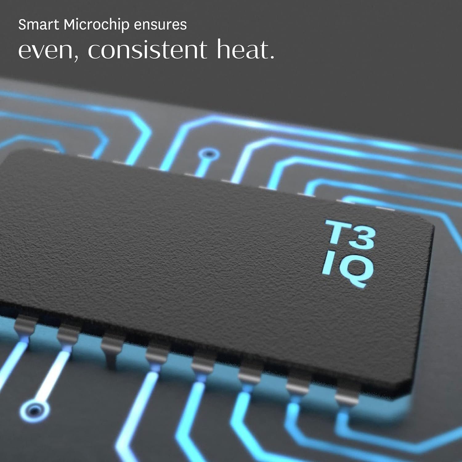 T3 Smooth ID 1” Flat Iron with Touch Interface - Digital Ceramic Flat Iron with Interactive HeatID Technology for Automatic Heat Setting Personalization - Image 9