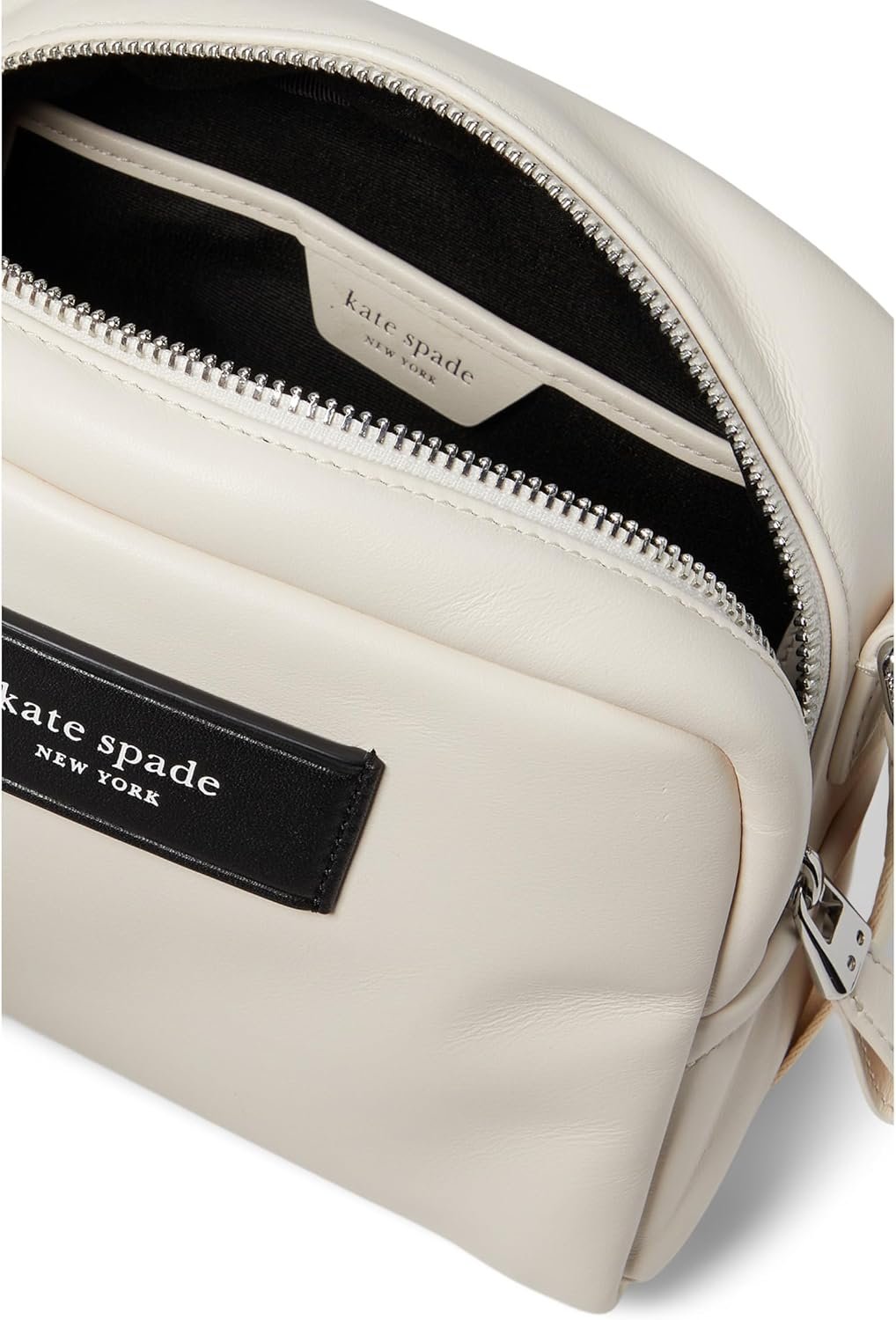 kate spade new york womens Puffed Smooth Leather Small Crossbody - Image 3